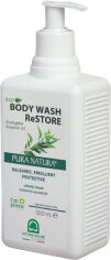 Акція на Гель для душу Pura Natura Eco Body Wash ReStore Eucalyptus Essential Oils Відновлювальний 500 мл від Rozetka