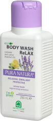 Акція на Гель для душу Pura Natura Eco Body Wash ReLax Lavender&Lemon Essential Oils Розслабляючий 250 мл від Rozetka