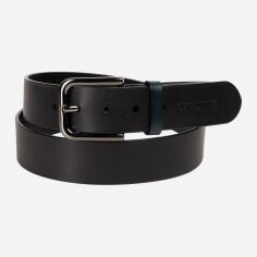 Акція на Ремінь чоловічий з натуральної шкіри Cerruti 1881 Belts Fw23 CECU06367M Чорний від Rozetka