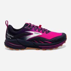 Акція на Жіночі кросівки для бігу Brooks Cascadia 16 1203631B-425 (7US) 38 Чорний/Рожевий від Rozetka
