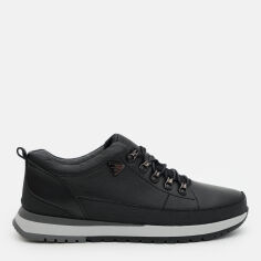 Акція на Чоловічі кросівки з Gore-Tex Prime Shoes 766 Black Leather 16-766-30130 43 28.5 см Чорні від Rozetka