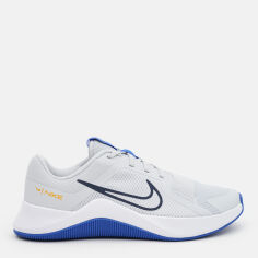 Акція на Чоловічі кросівки для залу Nike Mc Trainer 2 DM0823-009 46 (12US) 30 см Pure Platinum/Obsidian-Racer Blue-White від Rozetka