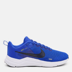 Акція на Чоловічі кросівки для бігу Nike Downshifter 12 DD9293-402 42.5 (9US) 27 см Racer Blue/Black-High Voltage-Sundial від Rozetka