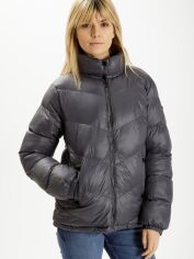 Акція на Куртка зимова коротка жіноча Cross Jeans 81241-021 M Сіра від Rozetka