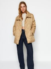 Акция на Куртка зимова жіноча Trendyol TWOAW24MO00241 XS Brown от Rozetka