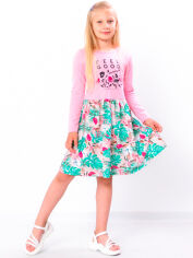 Акція на Дитяча сукня для дівчинки Носи своє 6117-002-33 110 см Рожевий/Тропик (p-9618-124917) від Rozetka