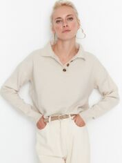 Акция на Джемпер жіночий Trendyol TWOAW23KZ00074 M Beige от Rozetka