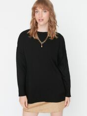 Акция на Джемпер жіночий Trendyol TWOAW23KZ01849 L Black от Rozetka