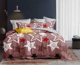 Акція на Комплект постільної білизни Novita Сімейний 2х147х210 см 960 А Ecotton Бязь від Rozetka