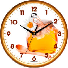 Акція на Настінний годинник UTA 01 G 04 банка меду від Rozetka