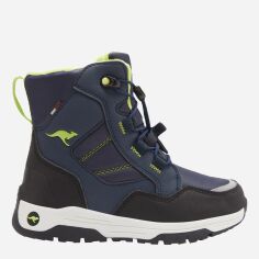 Акция на Дитячі черевики для хлопчика Kangaroos K-MJ North RTX 18928-000-4054 32 Dk Navy/Lime от Rozetka