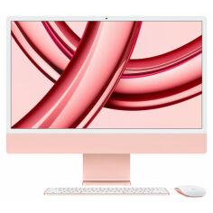 Акция на Комп'ютер-моноблок Apple iMac 24'' A2873 M3 Retina 4.5K 10-Core GPU 256GB Pink (MQRT3) от Comfy UA