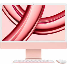 Акция на Комп'ютер-моноблок Apple iMac 24'' A2873 M3 Retina 4.5K 10-Core GPU 512GB Pink (MQRU3) от Comfy UA