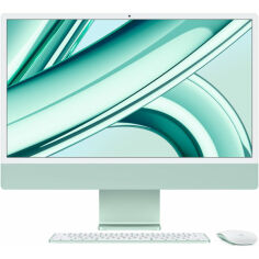 Акция на Комп'ютер-моноблок Apple iMac 24'' A2873 M3 Retina 4.5K 10-Core GPU 512GB Green (MQRP3) от Comfy UA