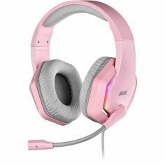 Акція на Игровая гарнитура 2E Gaming HG315 RGB USB 7.1 Pink від MOYO