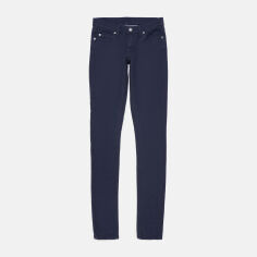 Акція на Джинси Slim Fit жіночі H&M 120362 W24L32 Темно-сині від Rozetka