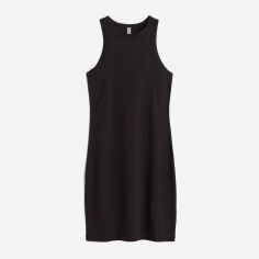 Акція на Сукня коротка жіноча H&M 1031515 M Чорна від Rozetka