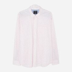 Акція на Сорочка бавовняна чоловіча Abercrombie & Fitch XAZ408978BESQ XL Рожева від Rozetka