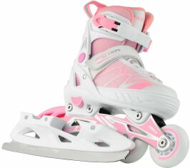 Акция на Ролики-коньки Action 2 в 1 Riply Pink размер 33-36 (153B5/2IN1PINK33-36) от Stylus