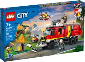 Акція на Конструктор Lego Command vehicle of the fire Department Пожарная машина (60374) від Stylus