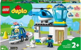 Акція на Конструктор Lego Duplo Town Полицейский участок и вертолёт (10959) від Stylus