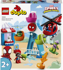Акция на Конструктор Lego Duplo Marvel Человек-паук и его друзья: приключения на ярмарке (10963) от Stylus