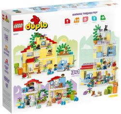 Акція на Конструктор Lego Duplo Town Сімейний будинок 3 в 1 (10994) від Y.UA