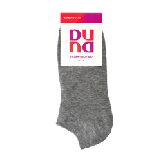 Акция на Шкарпетки жіночі Duna 307 укорочені, сірі, розмір 23-25 от Eva