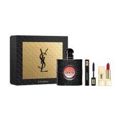 Акция на Парфумований набір жіночий Yves Saint Laurent Black Opium Gift Set (парфумована вода, 50 мл + туш для вій, 2 мл + помада для губ 01, 1.3 г) от Eva