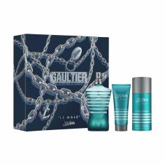 Акция на Парфумований набір чоловічий Jean Paul Gaultier Le Male (туалетна вода, 125 мл + гель для душу, 75 мл + дезодорант-спрей, 150 мл) от Eva