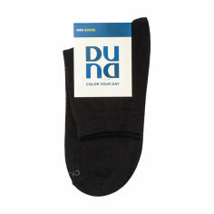 Акция на Шкарпетки чоловічі Duna 2246 високі, чорні, розмір 27-29 от Eva