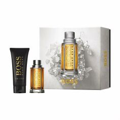 Акція на Парфумований набір чоловічий Hugo Boss The Scent Giftset (туалетна вода, 50 мл + гель для душу, 100 мл) від Eva