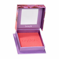 Акция на Компактні рум'яна для обличчя Benefit Crystah Blush, Strawberry Pink, 6 г от Eva