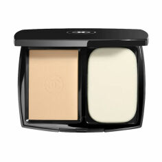 Акція на Компактний тональний засіб для обличчя Chanel Ultra Le Teint Ultrawear All Day Comfort Flawless Finish Compact Foundation, B20, 13 г (змінний блок) від Eva