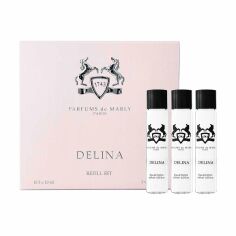 Акція на Парфумований набір жіночий Parfums de Marly Delina (Delina, 1.5 мл + Delina Exclusif, 1.5 мл + Delina La Rosee, 1.5 мл) від Eva