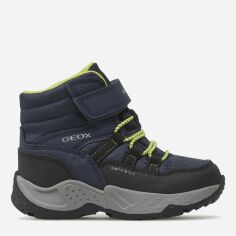 Акция на Дитячі зимові черевики для хлопчика Geox Sentiero Boy J26FSC-0FUCE-C0479 31 Сині от Rozetka