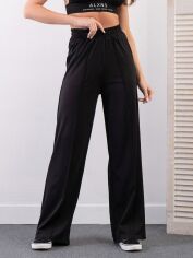 Акция на Спортивні штани жіночі ISSA PLUS 14300 XL Чорні от Rozetka