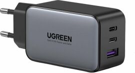 Акция на Ugreen Wall Charger 2xUSB-C+USB CD244 65W Gray (10335) от Y.UA