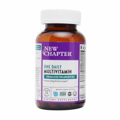 Акция на Дієтична добавка мультивітаміни в таблетках New Chapter One Daily Multivitamin, 72 шт от Eva