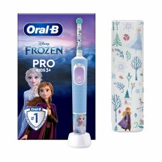 Акція на Дитяча електрична зубна щітка Oral-B Braun Pro Kids Frozen з футляром, від 3 років від Eva