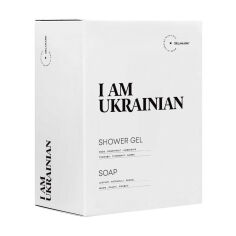 Акція на Набір для тіла Delamark I Am Ukrainian (гель для душу, 500 мл + рідке мило, 500 мл) від Eva