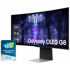 Акція на Уцінка - Монітор ігровий Samsung Odyssey OLED G8 SMART (LS34BG850SIXUA) від Comfy UA