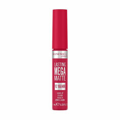 Акция на Рідка матова помада для губ Rimmel Lasting Mega Matte Liquid Lip Colour 910 Fuchsia Flush, 7.4 мл от Eva