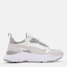 Акція на Жіночі кросівки Puma Cassia Mix 39195902 40.5 (7UK) 26 см Puma White-Vapor Gray-Flat Light Gray від Rozetka