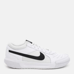 Акція на Чоловічі кросівки для тенісу Nike Zoom Court Lite 3 DV3258-101 44 (10US) 28 см White/Black від Rozetka