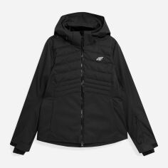 Акція на Гірськолижна куртка жіноча 4F Technical Jacket F339 4FAW23TTJAF339-21S M Чорна від Rozetka