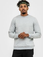 Акция на Світшот на флісі чоловічий Ray Basic U0301M S Grey Heather от Rozetka