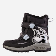 Акция на Дитячі зимові черевики для хлопчика Kappa Claw Ii Tex K 261044K-1165 28 Black/Ice от Rozetka