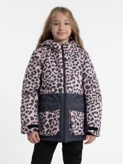 Акция на Дитяча зимова лижна куртка для дівчинки 4F 4FJAW23TTJAF357-90A 134 см Різнокольорова от Rozetka