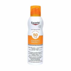 Акція на Сонцезахисний спрей для тіла Eucerin Sun Protection Transparent Sun Spray Dry Touch SPF 50, 200 мл від Eva